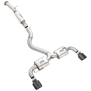 RM Motors Catback - Middle and End Silencer Toyota Yaris GR 1.6, Middle Pipe with Silencer, Sport, Tip - 4
